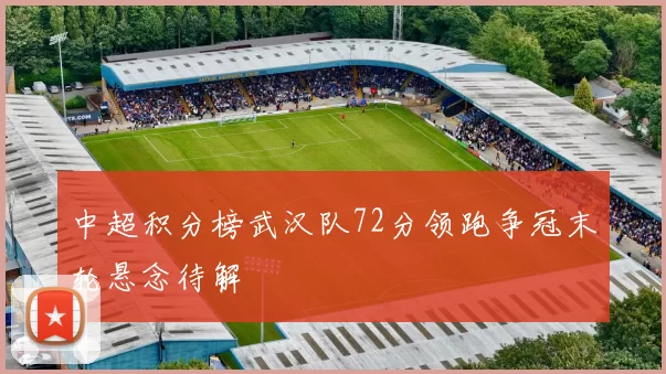 中超积分榜武汉队72分领跑争冠末轮悬念待解